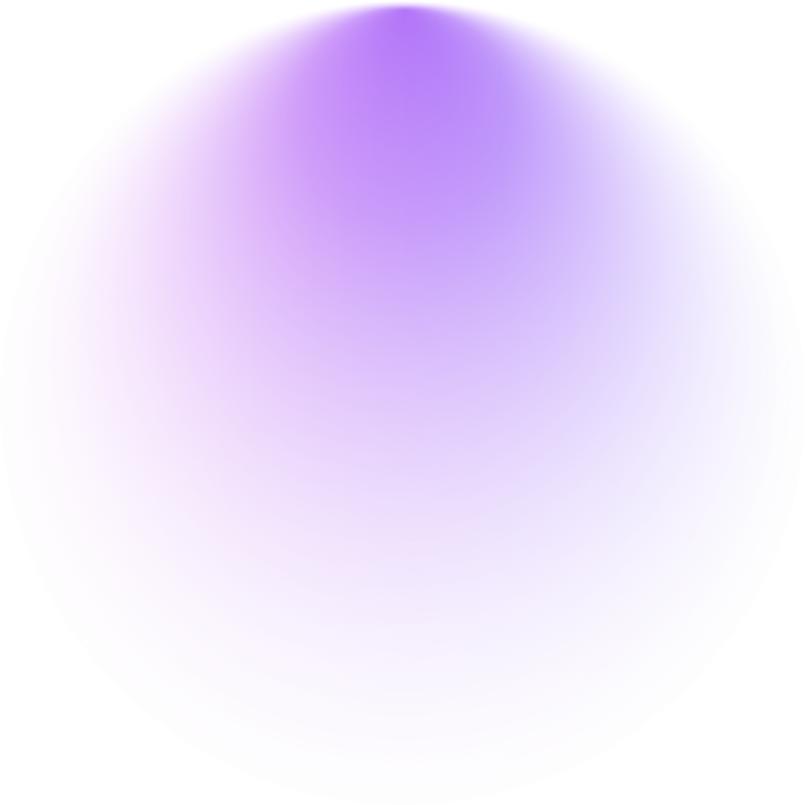 Purple Gradient to Transparent